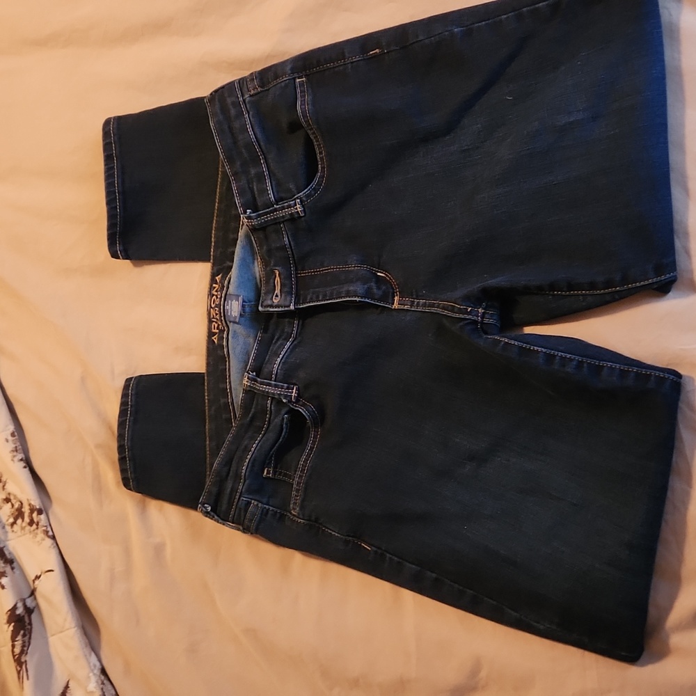 Arizona skinny jeans. Size 13. Dark wash.
